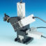 Motorized manipulator, 4-axis, base mount with dovetail clamp