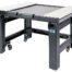 CleanBench Laboratory Table with tapped holes, 1/4-20 on 1 in. spacing 23.6 x 35.4 in, 600 x 900 mm