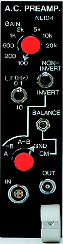 NL104A Neurolog AC Pre-Amplifier