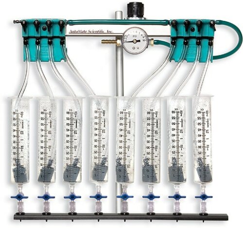 Regulated Perfusion Reservoir Gas Bubbler - 8 channel