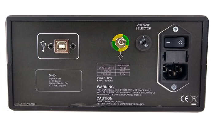 D400 Multi-channel 50Hz/60Hz Mains Noise Eliminator